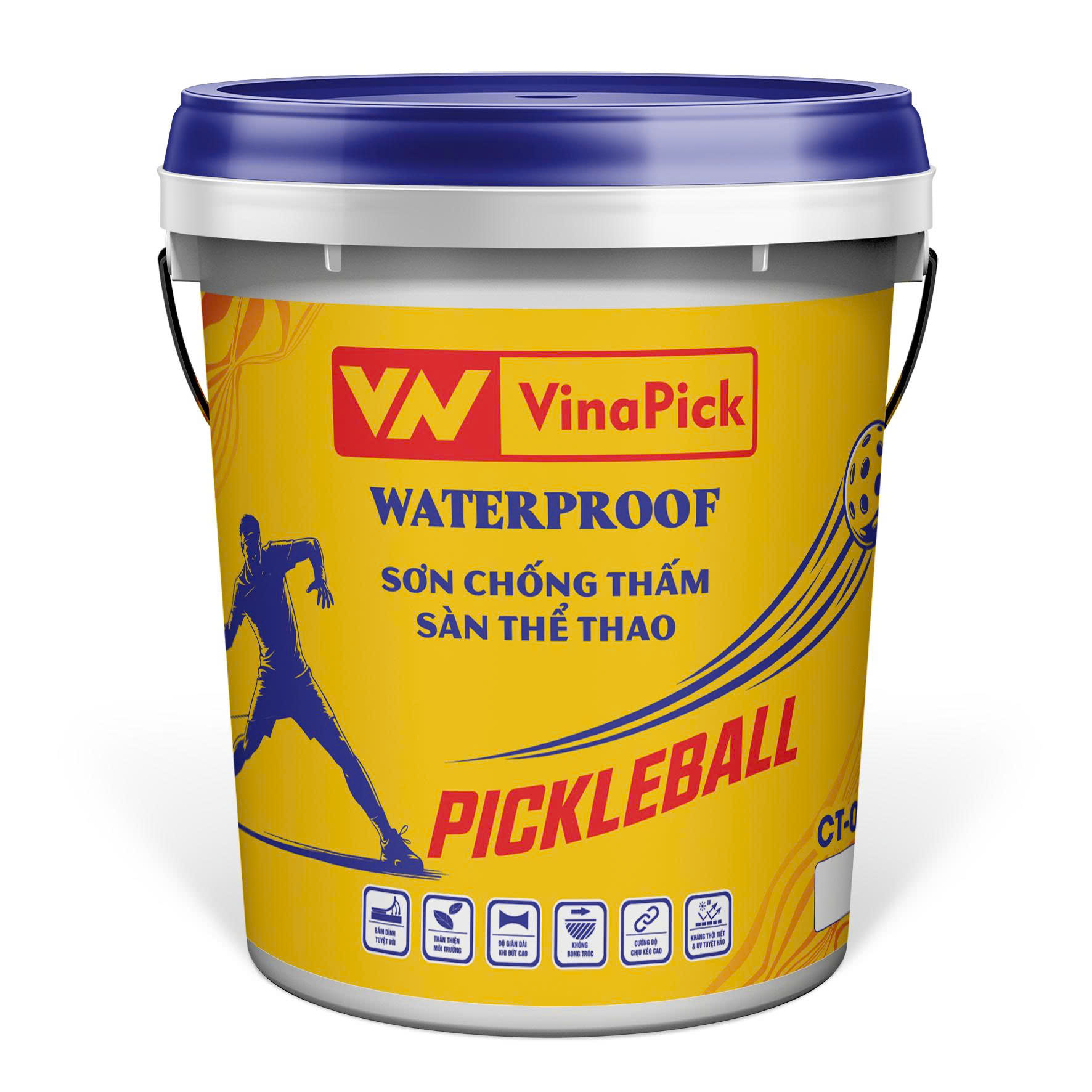 WATERPROOF_SƠN CHỐNG THẤM SÀN THỂ THAO